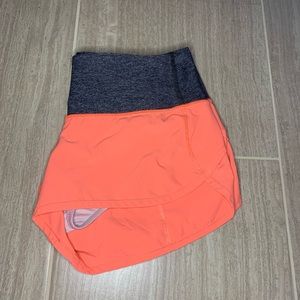 Pink and Grey Lululemon Shorts